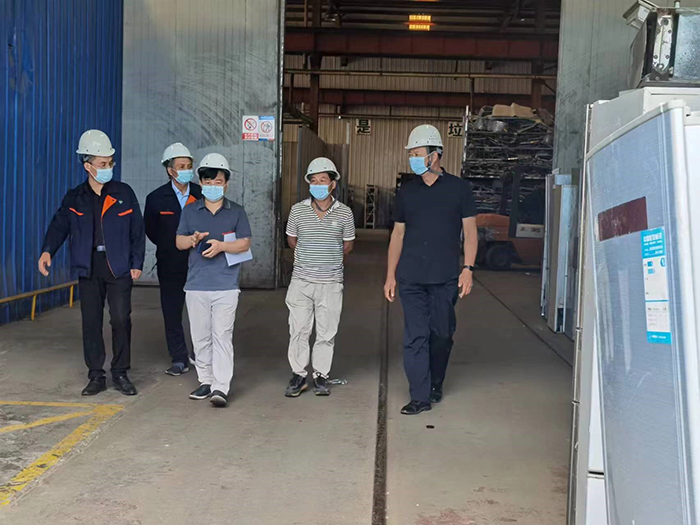 國內通訊行業頭部某知名企業來寶屹源公司參觀考察